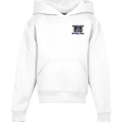 Jerzees Nublend Hooded Sweatshirt - Youth - Embroidered
