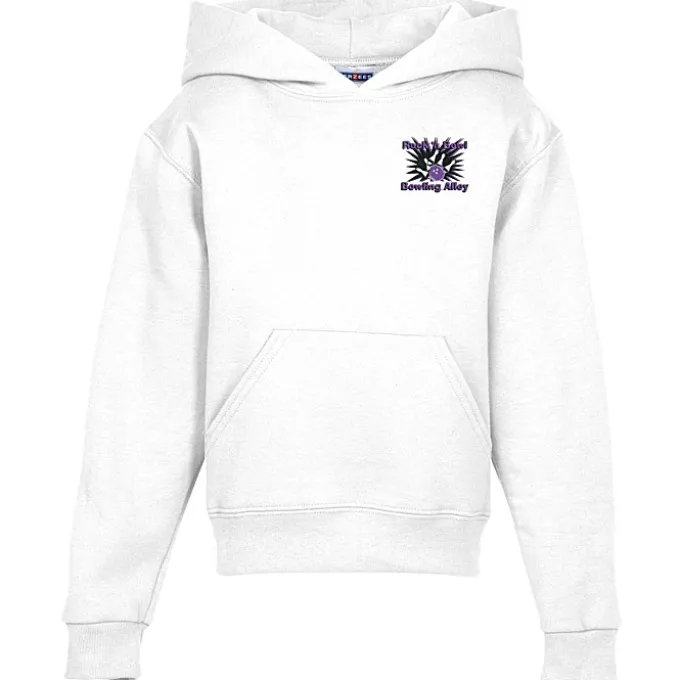 Jerzees Nublend Hooded Sweatshirt - Youth - Embroidered