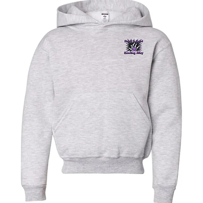 Jerzees Nublend Hooded Sweatshirt - Youth - Embroidered