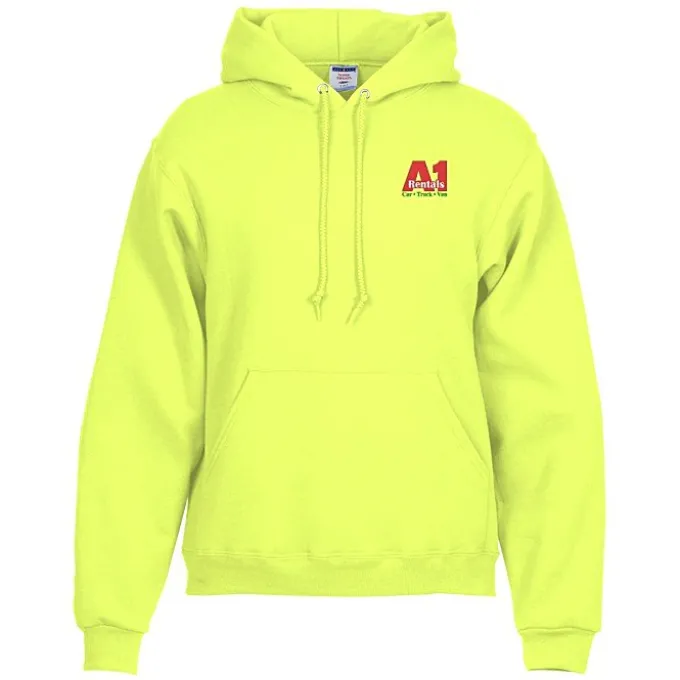 Jerzees Nublend Super Sweats Hoodie - Embroidered