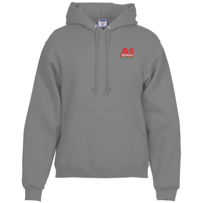 Jerzees Nublend Super Sweats Hoodie - Embroidered