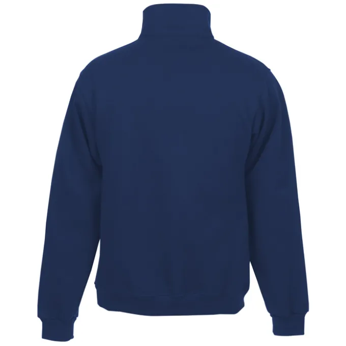Jerzees Nublend Super Sweats 1/4-Zip Pullover - Screen