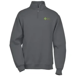 Jerzees NuBlend 1/4-Zip Sweatshirt - Embroidered