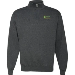 Jerzees NuBlend 1/4-Zip Sweatshirt - Embroidered
