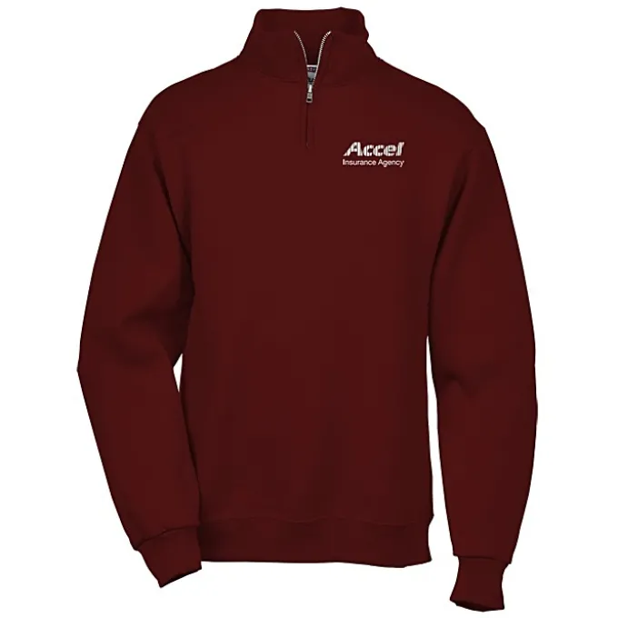 Jerzees NuBlend 1/4-Zip Sweatshirt - Screen