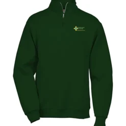 Jerzees NuBlend 1/4-Zip Sweatshirt - Embroidered - 24 hr