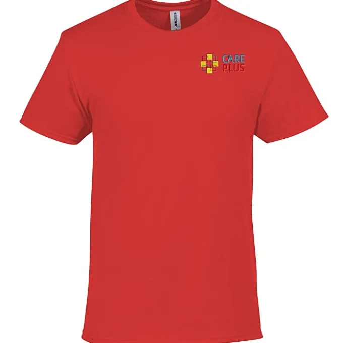 Jerzees Premium Blend T-Shirt - Embroidered