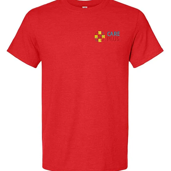 Jerzees Premium Blend T-Shirt - Embroidered