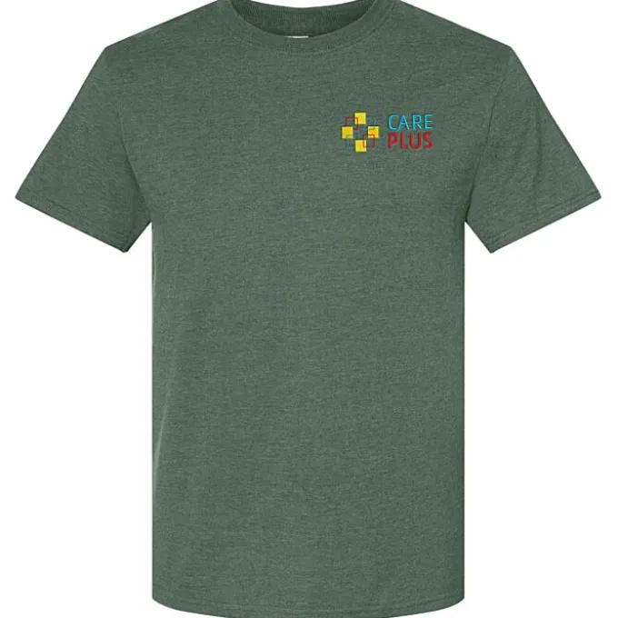 Jerzees Premium Blend T-Shirt - Embroidered