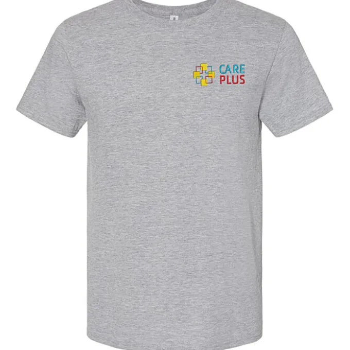 Jerzees Premium Blend T-Shirt - Embroidered
