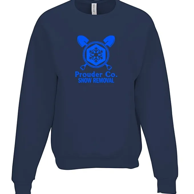 Jerzees Rugged Fleece Crewneck Sweatshirt - Screen