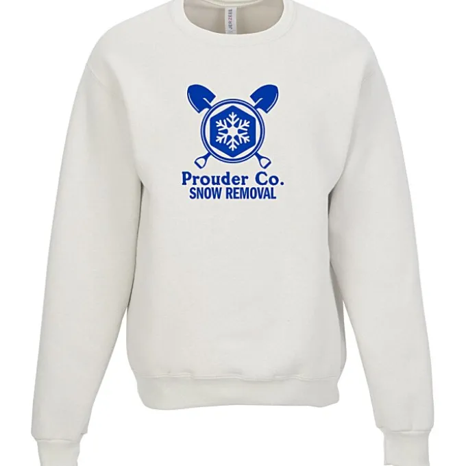 Jerzees Rugged Fleece Crewneck Sweatshirt - Screen