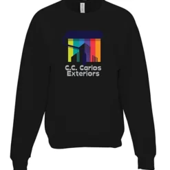 Jerzees Rugged Fleece Crewneck Sweatshirt - Full Color