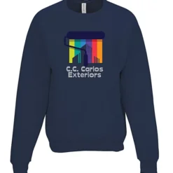 Jerzees Rugged Fleece Crewneck Sweatshirt - Full Color