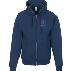 Jerzees Rugged Fleece Full-Zip Hooded Sweatshirt - Full Color