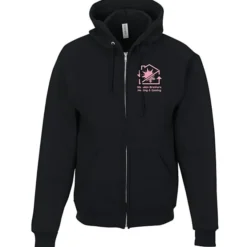 Jerzees Rugged Fleece Full-Zip Hooded Sweatshirt - Screen