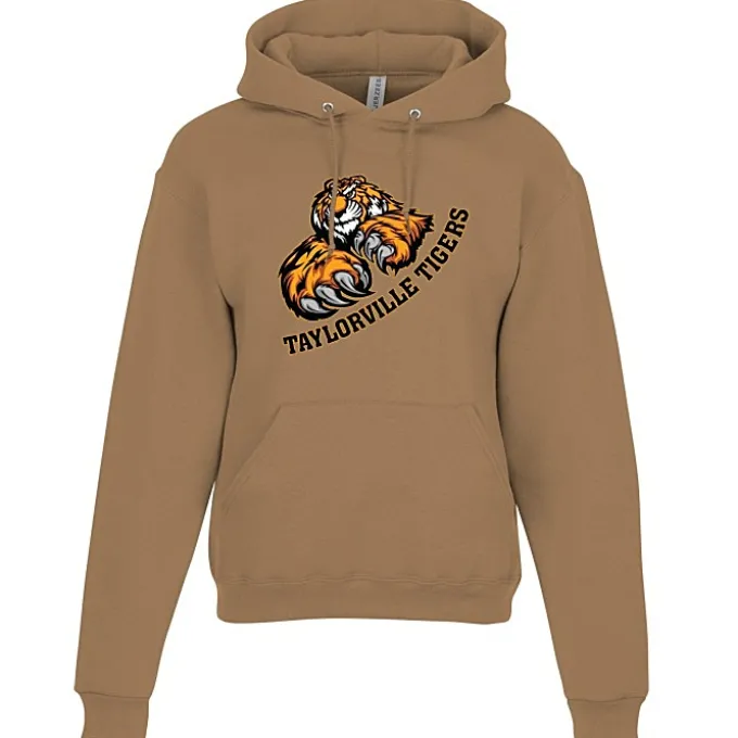 Jerzees Rugged Fleece Hooded Sweatshirt - Full Color