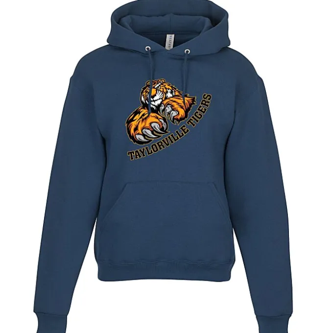 Jerzees Rugged Fleece Hooded Sweatshirt - Full Color