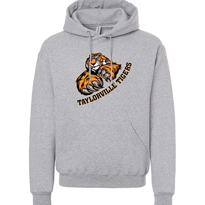 Jerzees Rugged Fleece Hooded Sweatshirt - Full Color