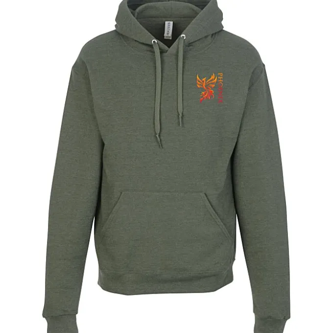 Jerzees Ultimate CVC Hooded Sweatshirt - Full Color