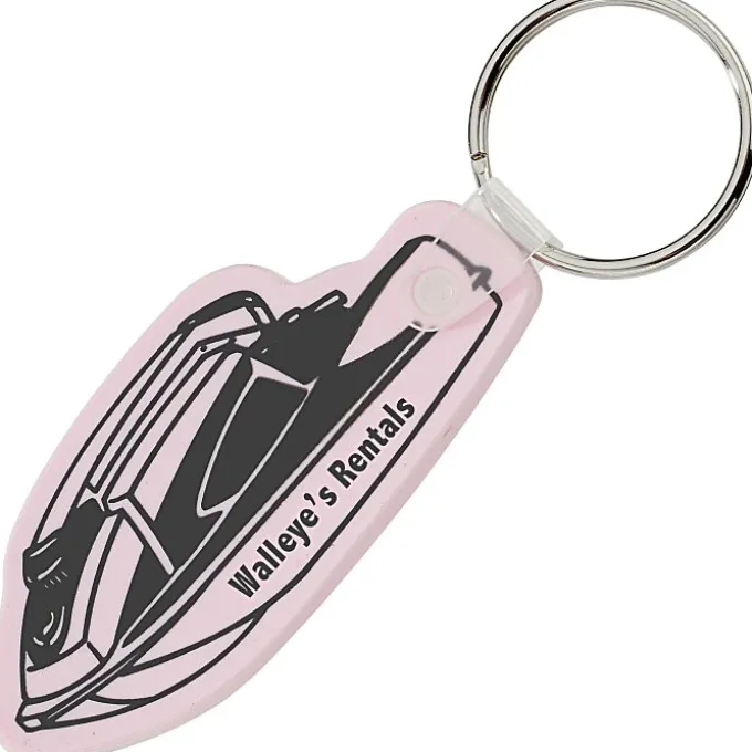 Jet Ski Soft Keychain - Opaque