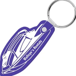 Jet Ski Soft Keychain - Opaque
