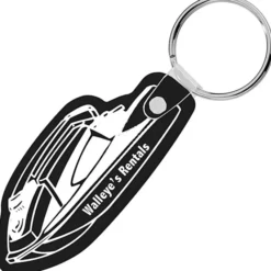 Jet Ski Soft Keychain - Opaque