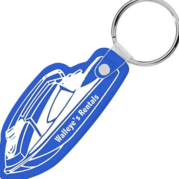 Jet Ski Soft Keychain - Opaque