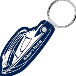 Jet Ski Soft Keychain - Opaque