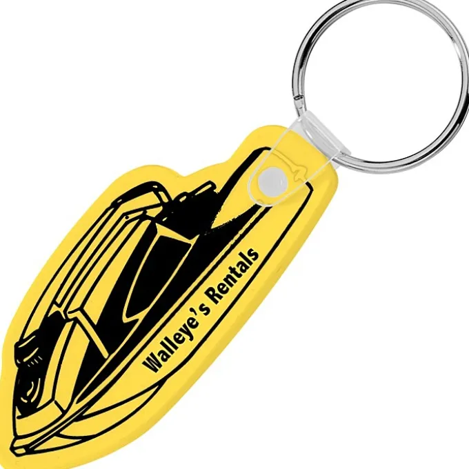 Jet Ski Soft Keychain - Opaque