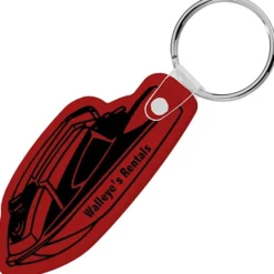 Jet Ski Soft Keychain - Opaque