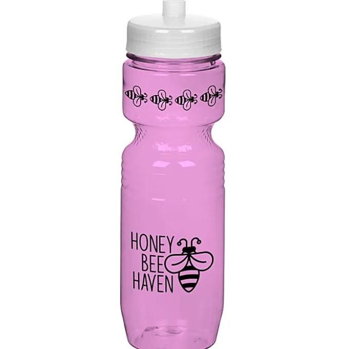 Jogger Water Bottle - 25 oz. - Translucent