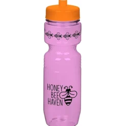Jogger Water Bottle - 25 oz. - Translucent