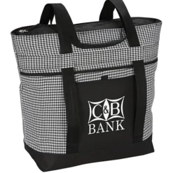 Jumbo Cooler - Houndstooth