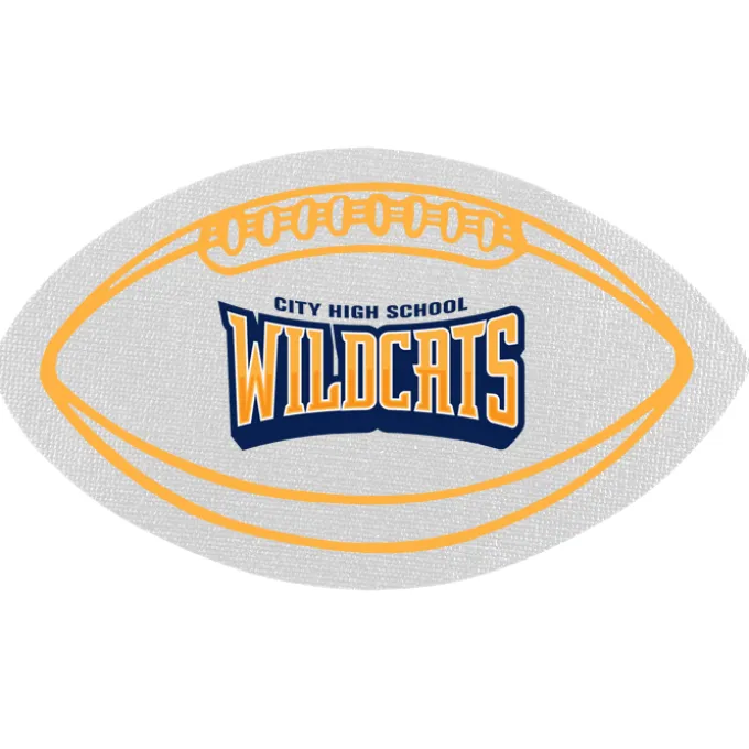 Jumbo Cushioned Jar Opener - Football - Full Color