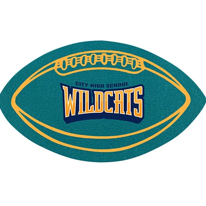 Jumbo Cushioned Jar Opener - Football - Full Color