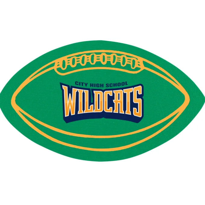 Jumbo Cushioned Jar Opener - Football - Full Color