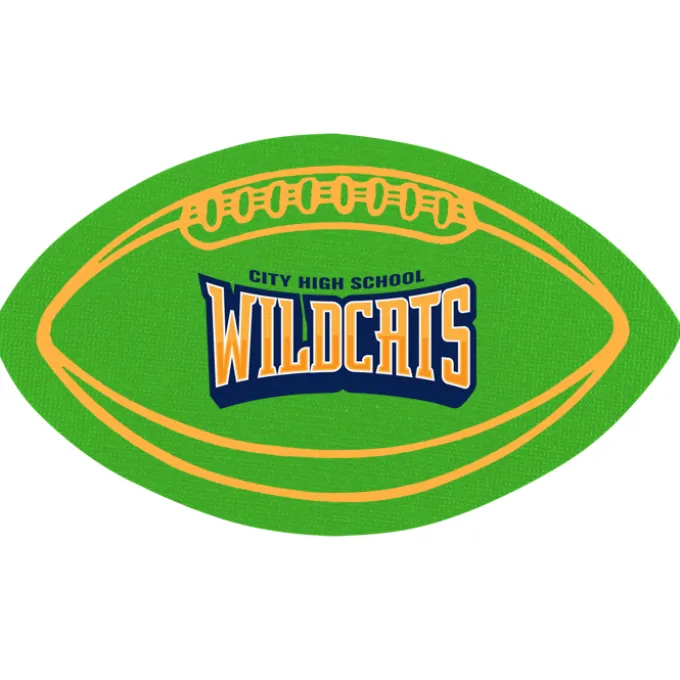 Jumbo Cushioned Jar Opener - Football - Full Color