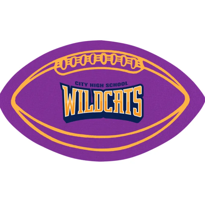 Jumbo Cushioned Jar Opener - Football - Full Color