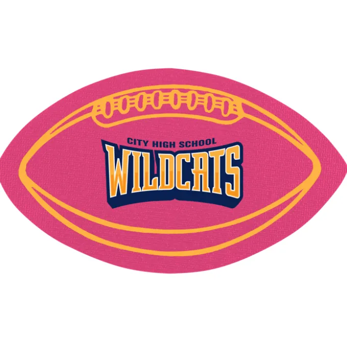 Jumbo Cushioned Jar Opener - Football - Full Color