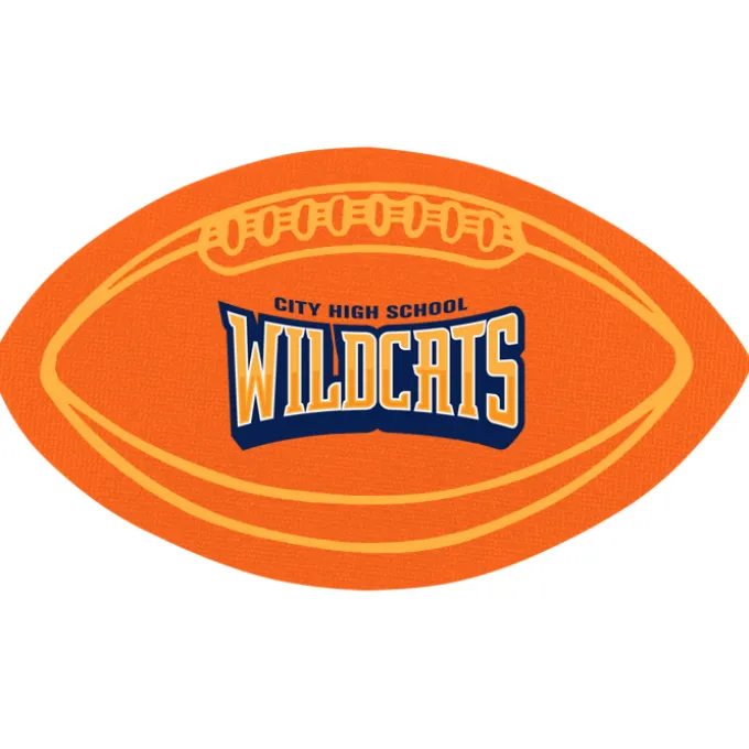 Jumbo Cushioned Jar Opener - Football - Full Color