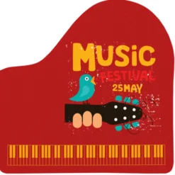 Jumbo Cushioned Jar Opener - Piano - Full Color