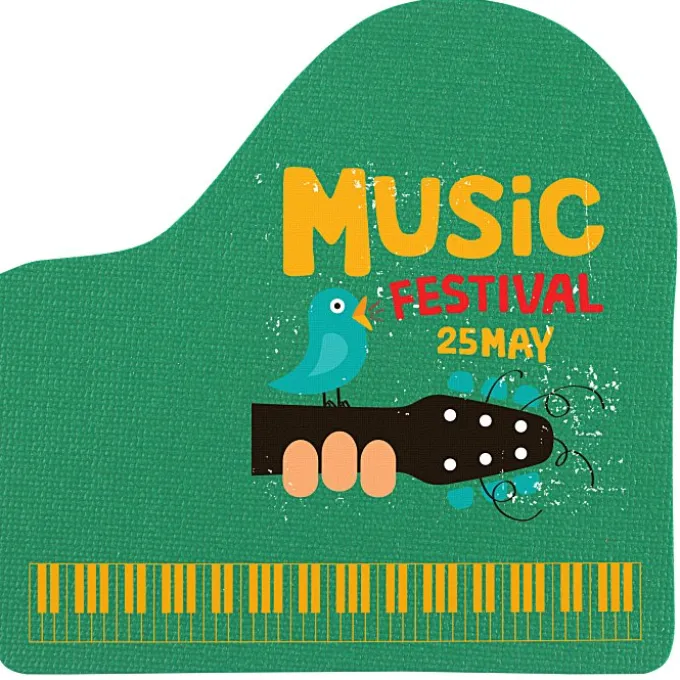 Jumbo Cushioned Jar Opener - Piano - Full Color