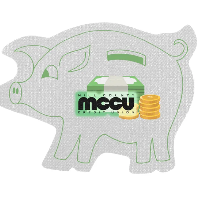 Jumbo Cushioned Jar Opener - Piggy Bank - Full Color