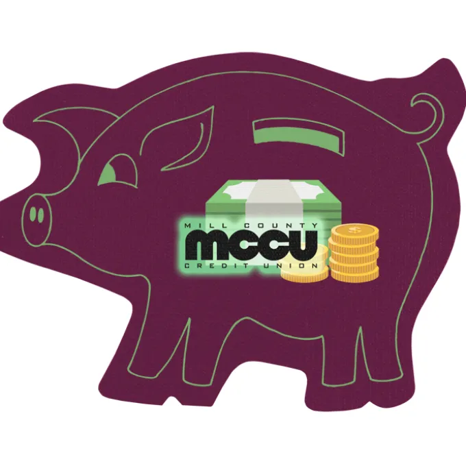 Jumbo Cushioned Jar Opener - Piggy Bank - Full Color