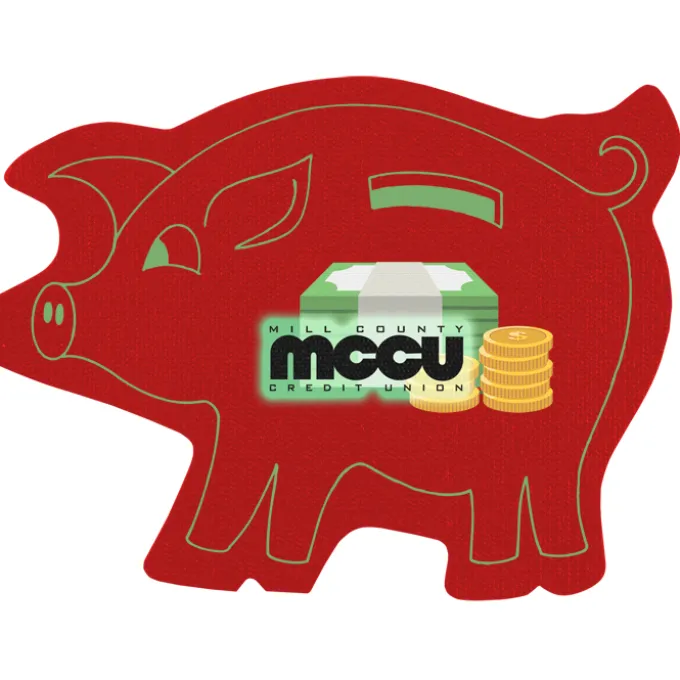 Jumbo Cushioned Jar Opener - Piggy Bank - Full Color