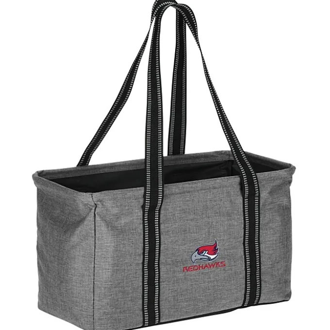 Junior Heathered Utility Tote - Embroidered