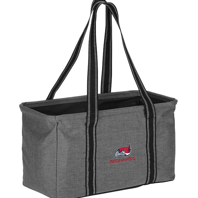 Junior Heathered Utility Tote - Embroidered