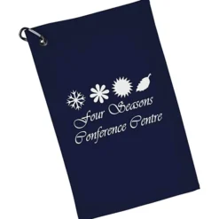 Junior League Golf Towel with Carabiner - Colors