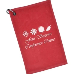 Junior League Golf Towel with Carabiner - Colors